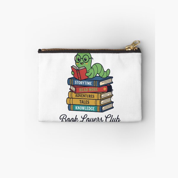 Item preview, Book Lovers Club - Cute Worm Reading Books designed and sold by shaira6831.