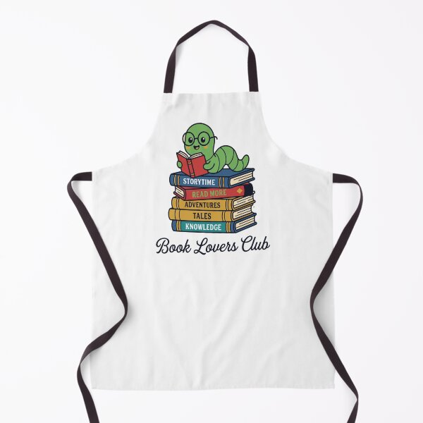 Aperçu de l'œuvre Adorable Ver Lecteur - Design du Club des Livres créée et vendue par shaira6831.