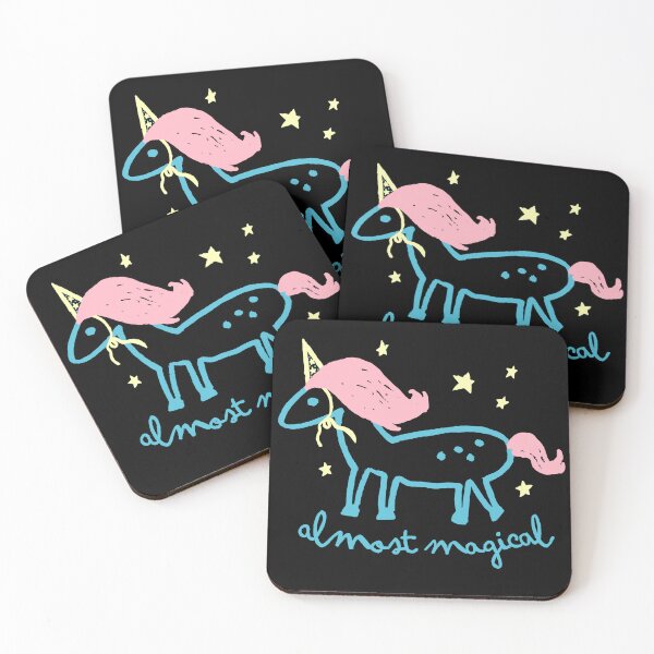 Item preview, Almost magical, unicorn, Funny horse  designed and sold by Madzilla Wear.