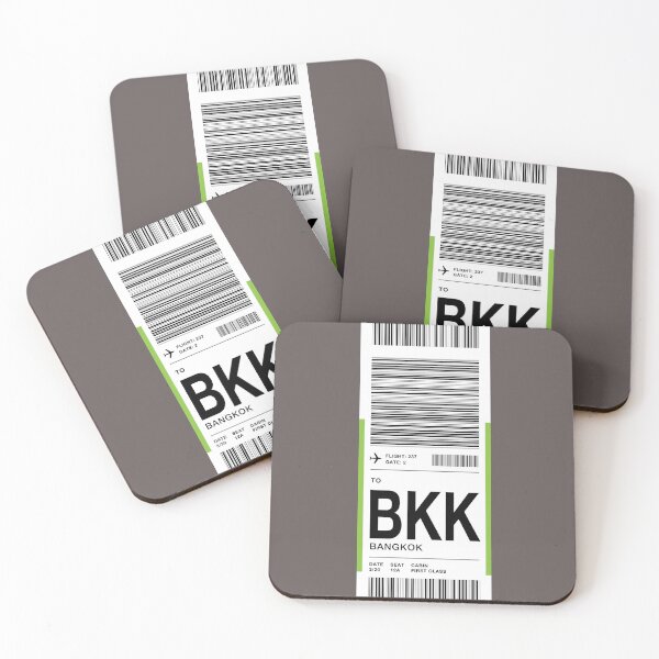 Item preview, Bangkok Luggage Tag - Travel Adventure Wanderlust designed and sold by -Koleidescope.