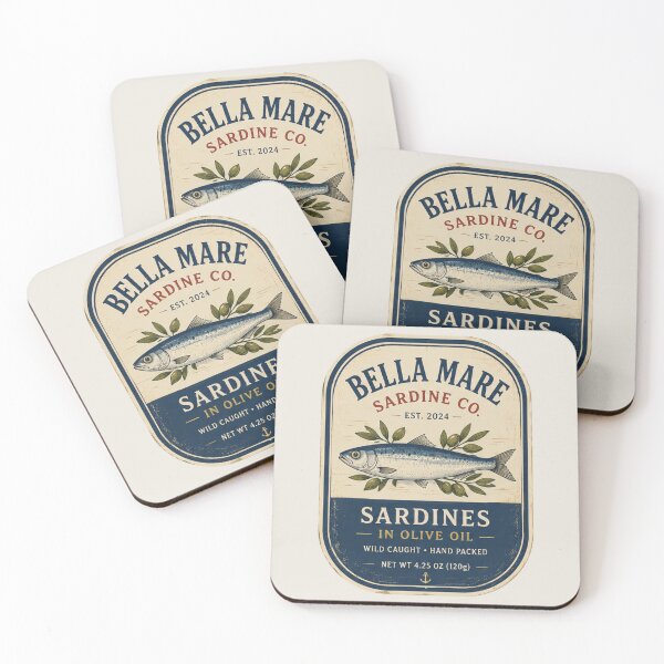 Item preview, Tinned Fish | Bella Mare Sardines designed and sold by Mimi  + Kate.