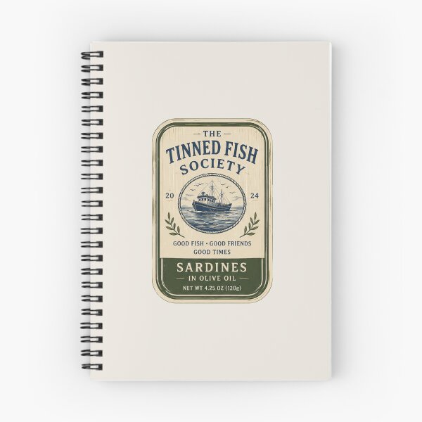 Item preview, Tinned Fish | The Tinned Fish Society  designed and sold by Mimi  + Kate.