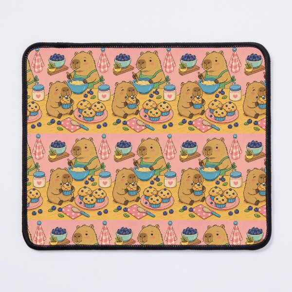 Item preview, Capybara Blueberry Muffin Pattern designed and sold by Soft Berry Studio.