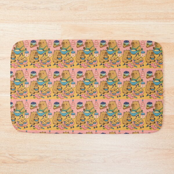 Item preview, Capybara Blueberry Muffin Pattern designed and sold by Soft Berry Studio.