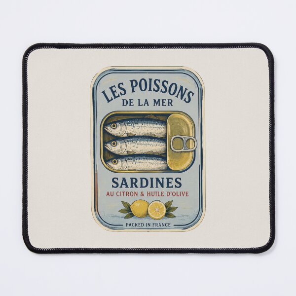Item preview, Tinned Fish | Les Poissons De La Mer designed and sold by Mimi + Kate.