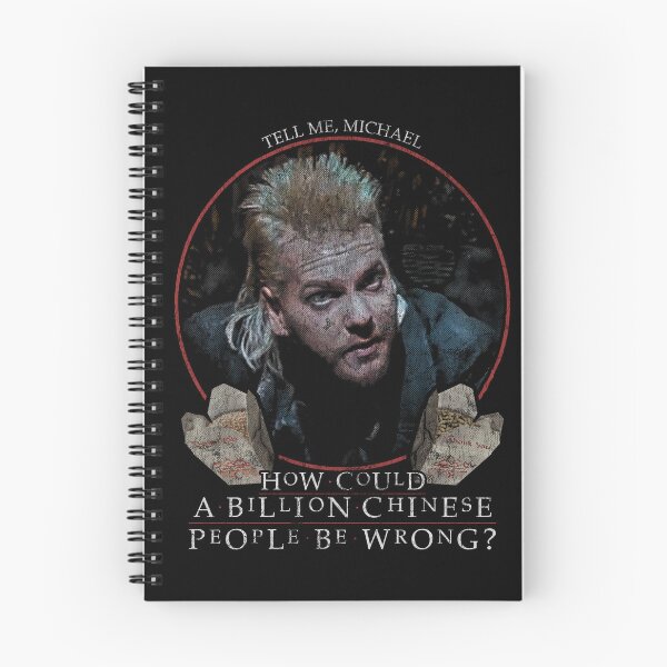 Item preview, The Lost Boys David Chinese Rice Distressed designed and sold by Power Up Prints.