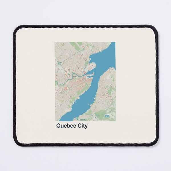 Item preview, Quebec City Minimalistic Map Art designed and sold by MapsNerd.