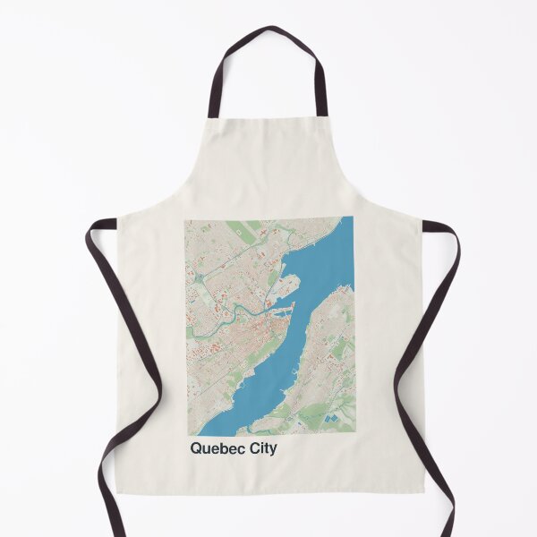 Item preview, Quebec City Minimalistic Map Art designed and sold by MapsNerd.