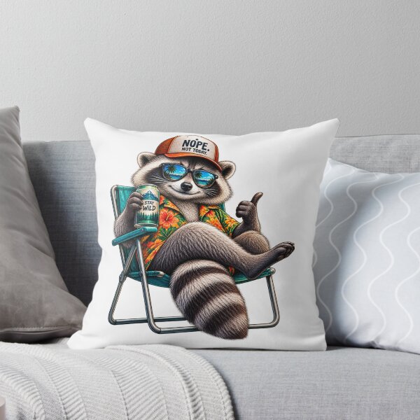 Item preview, Chill Raccoon Summer Vacation designed and sold by Houldi.