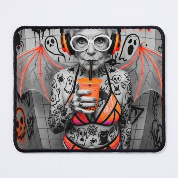 Item preview, Halloween DJ in Orange Uprising designed and sold by Print Fiction.