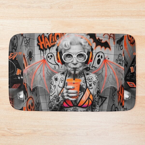 Item preview, Halloween DJ in Orange Uprising designed and sold by Print Fiction.