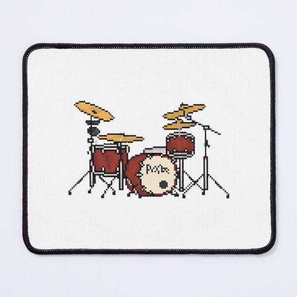 Item preview, Pixel Art Red Pixie Drummer Fantasy Music Aesthetic Graphic | Best Gift designed and sold by C3sar.