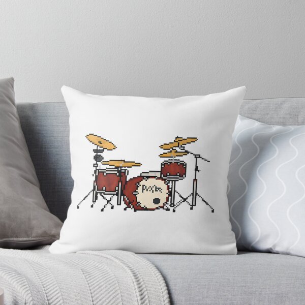 Item preview, Pixel Art Red Pixie Drummer Fantasy Music Aesthetic Graphic | Best Gift designed and sold by C3sar.