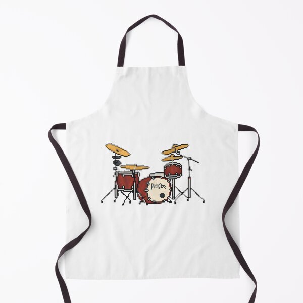 Item preview, Pixel Art Red Pixie Drummer Fantasy Music Aesthetic Graphic | Best Gift designed and sold by C3sar.