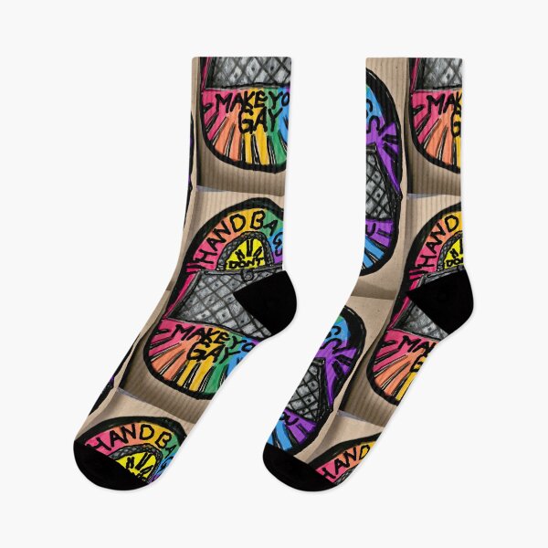 Artikelvorschau, Regenbogen an Handtaschen entworfen und verkauft von DancingCreek.
