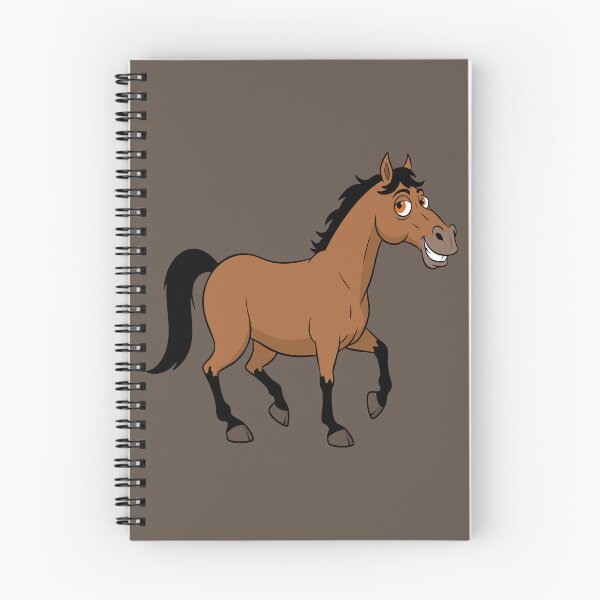 Item preview, A cartoon drawing of an Abstang horse designed and sold by Cheval-de-coeur.