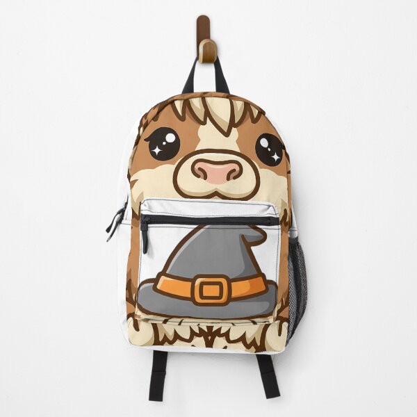 Item preview, Moo-tiful Spooky Season - Cute Witchy Highland Cow Halloween PNG designed and sold by HoMya.