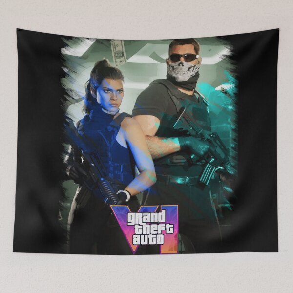 Item preview, Jason & Lucia Vice City designed and sold by EBANON.