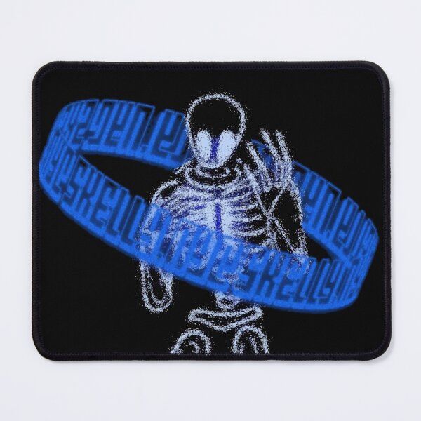 Item preview, Edgy Y2K Cyber Skeleton with Neon Ring designed and sold by Munib302.