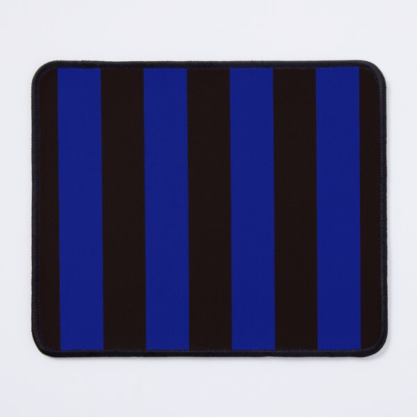Item preview, Classic Royal Blue and Black Vertical Stripes designed and sold by footballstorico.