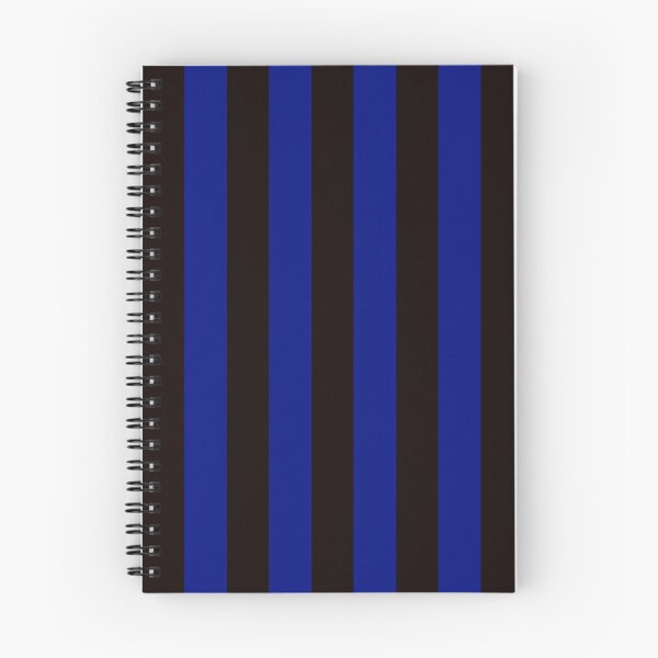 Item preview, Classic Royal Blue and Black Vertical Stripes designed and sold by footballstorico.