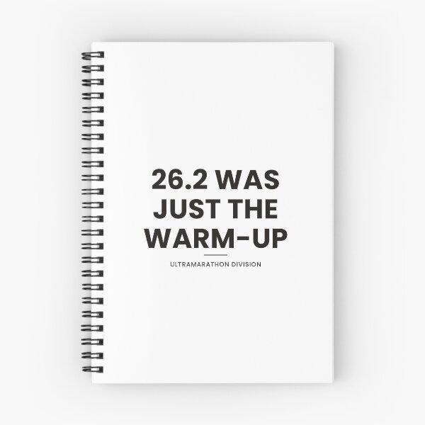 Item preview, 26.2 Was Just The Warm-Up Ultramarathon Shirt designed and sold by Type2SupplyCo.
