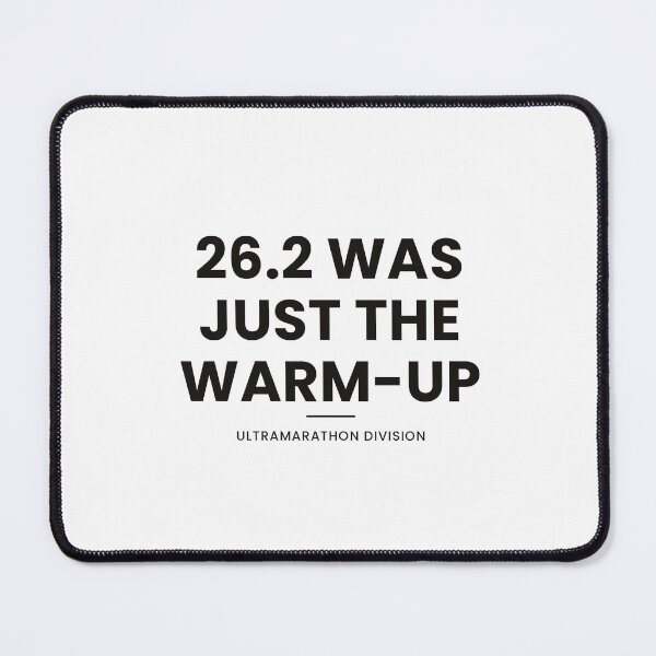 Item preview, 26.2 Was Just The Warm-Up Ultramarathon Shirt designed and sold by Type2SupplyCo.
