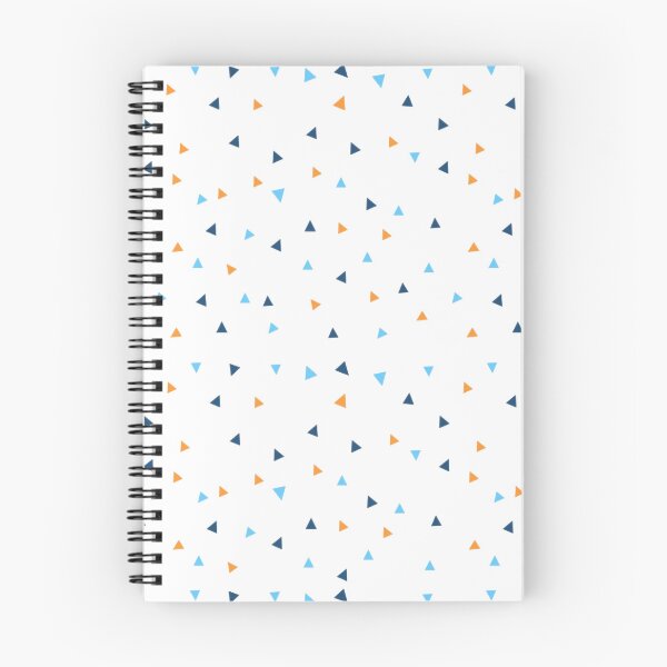 Item preview, Colorful Geometric Triangle Pattern – Abstract Blue Orange Shapes Minimalist Modern Design designed and sold by Kruti Collection.