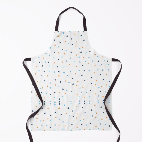 Item preview, Colorful Geometric Triangle Pattern – Abstract Blue Orange Shapes Minimalist Modern Design designed and sold by Kruti Collection.