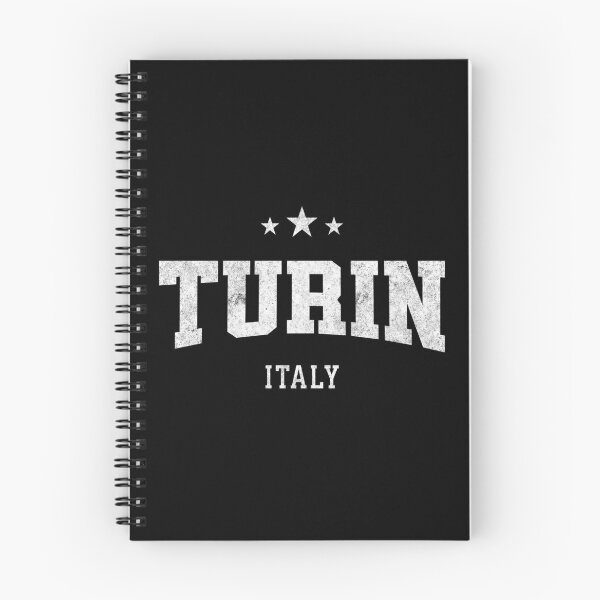 Item preview, Turin Italy Vintage Varsity Distressed Retro College Travel Design designed and sold by NiceTeeClub.