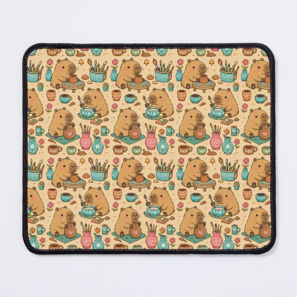 Item preview, Capybara Little Potter Pattern designed and sold by Soft Berry Studio.