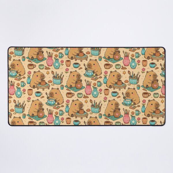 Item preview, Capybara Little Potter Pattern designed and sold by Soft Berry Studio.