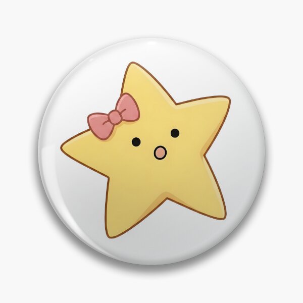 Item preview, cute shocked star designed and sold by Rockveil Co..