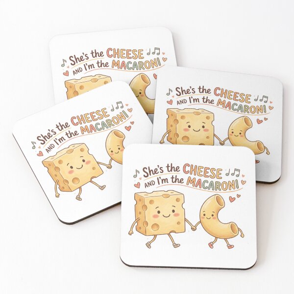 Item preview, She's The Cheese & I'm The Macaroni designed and sold by Blaknbloo.