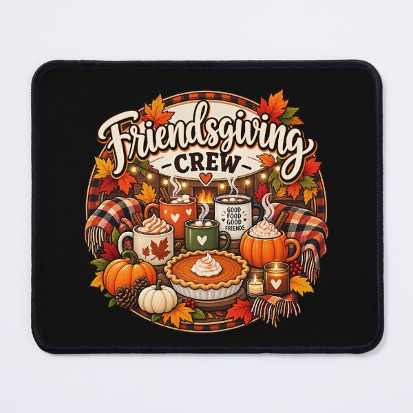 Item preview, Friendsgiving Crew Thanksgiving Friends Gift Cozy Fall Style designed and sold by Corvoria.