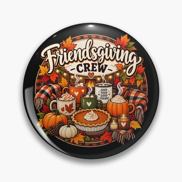 Item preview, Friendsgiving Crew Thanksgiving Friends Gift Cozy Fall Style designed and sold by Corvoria.