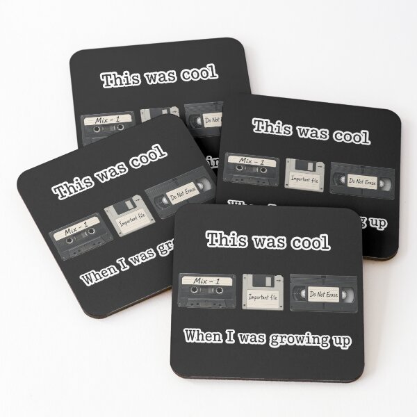Item preview, When I Was Growing Up Retro Tech Nostalgia Art designed and sold by PlanetEye Designs.