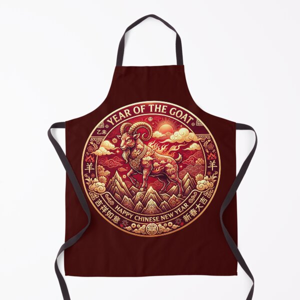 Item preview, Auspicious Golden Year of the Goat 2027 designed and sold by taogiauco.
