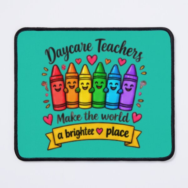 Item preview, Daycare Teachers Make the World a Kinder Place Crayon Gift designed and sold by BearLoveDesign.
