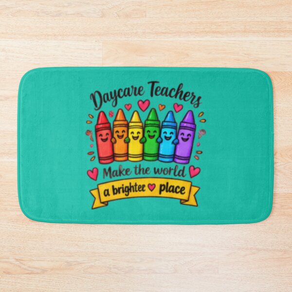 Item preview, Daycare Teachers Make the World a Kinder Place Crayon Gift designed and sold by BearLoveDesign.