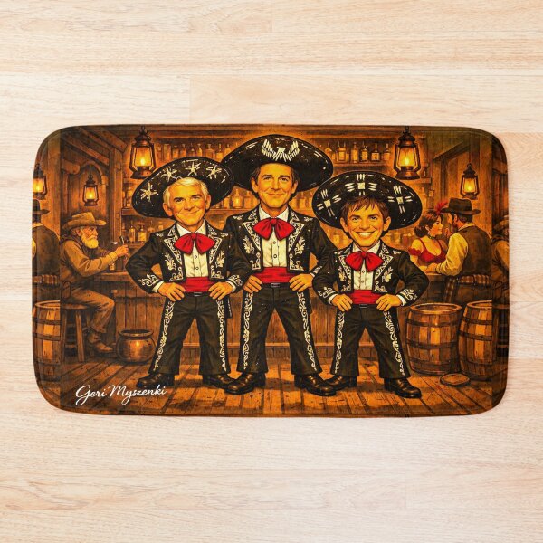 Item preview, Three Amigos Steve Martin, Chevy Chase, Martin Short December 12, 1986 designed and sold by The Art Queen Of Michigan .