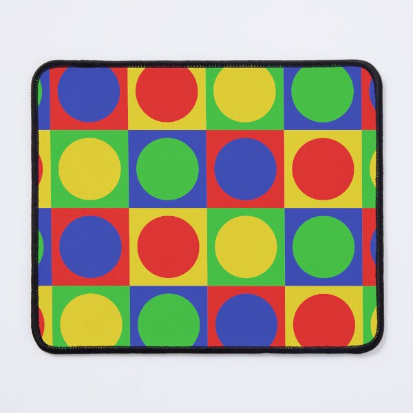 Item preview, Geometric Design - Red, Yellow, Green, Blue designed and sold by AndysTeeShop.