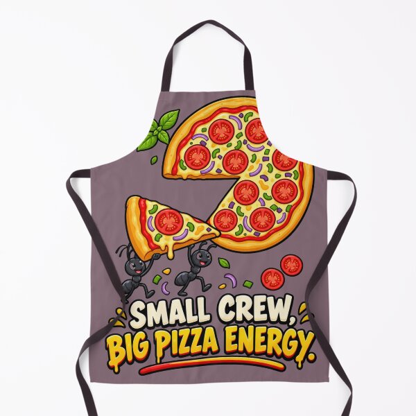 Item preview, Small Crew, Big Pizza Energy – Ants Carrying Pizza Slice designed and sold by HOUSE OF TIST.