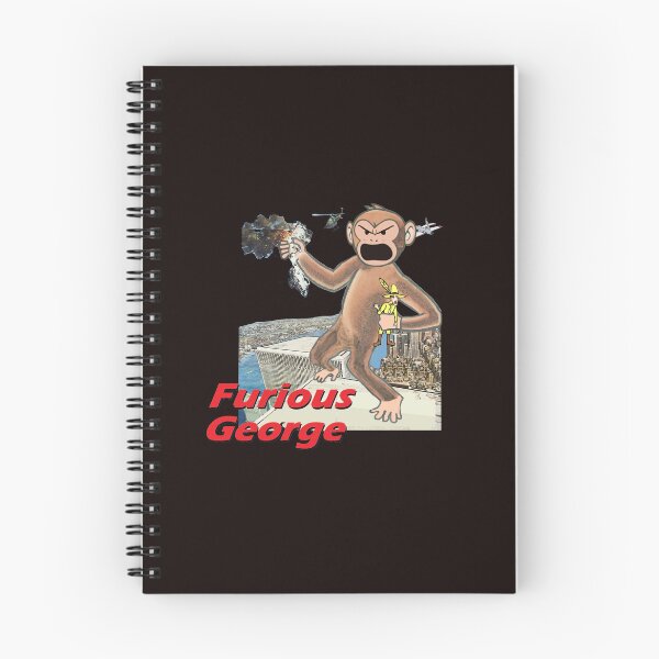 Item preview, mad furious george monkey logo designed and sold by VWscout2.