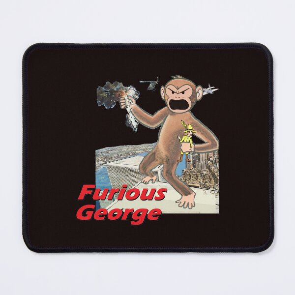 Item preview, mad furious george monkey logo designed and sold by VWscout2.