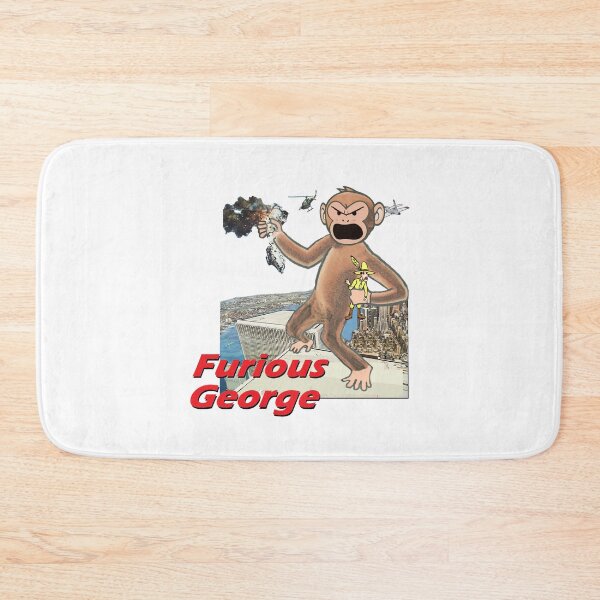 Item preview, mad furious george monkey logo designed and sold by VWscout2.
