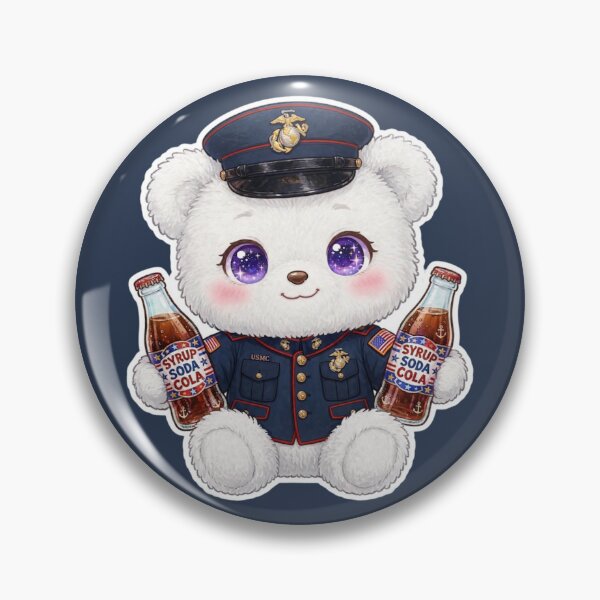 Item preview, Thirsty marine bear designed and sold by Jefferson  Hernandez.