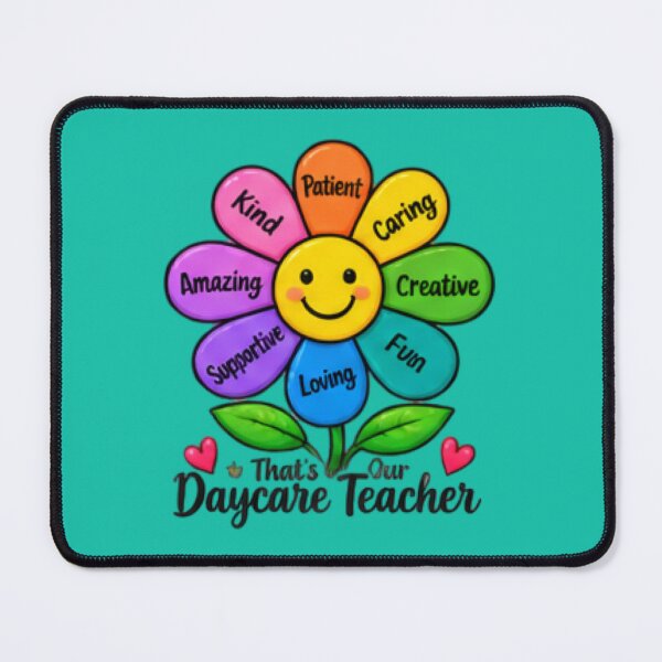 Item preview, Daycare Teacher Love Patience Fun Perfect Blend Gift designed and sold by BearLoveDesign.