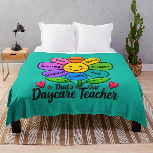 Item preview, Daycare Teacher Love Patience Fun Perfect Blend Gift designed and sold by BearLoveDesign.