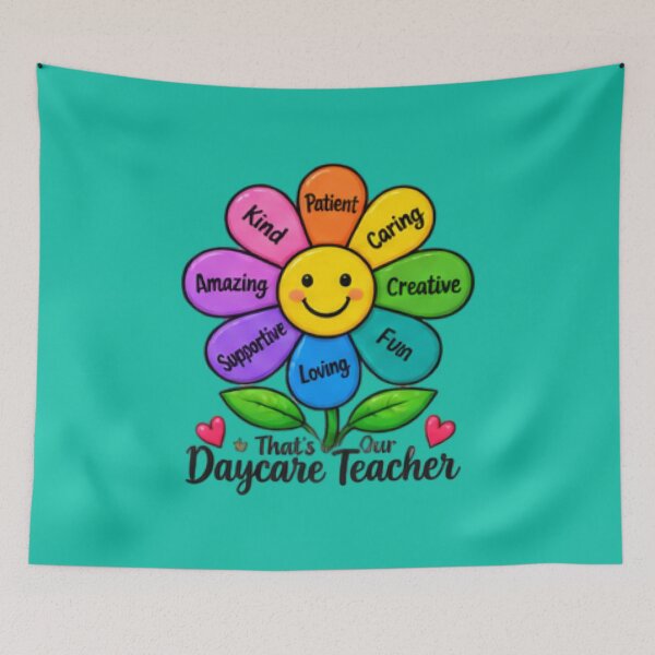 Item preview, Daycare Teacher Love Patience Fun Perfect Blend Gift designed and sold by BearLoveDesign.